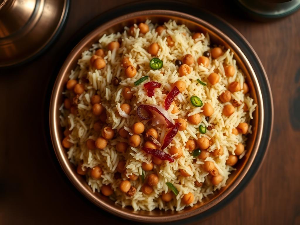 Special Channa Pulao at Raziq Food Center Rawalpindi